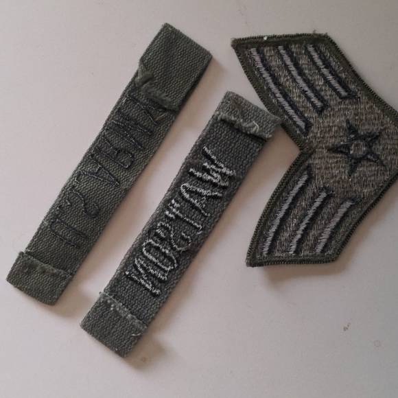 ❤️ Vintage USA WATSON Patches 3 Patches - Picture 4 of 5